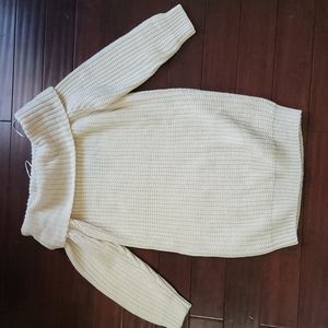 Fashion Nova, cream, knit sweater, XL, NWT